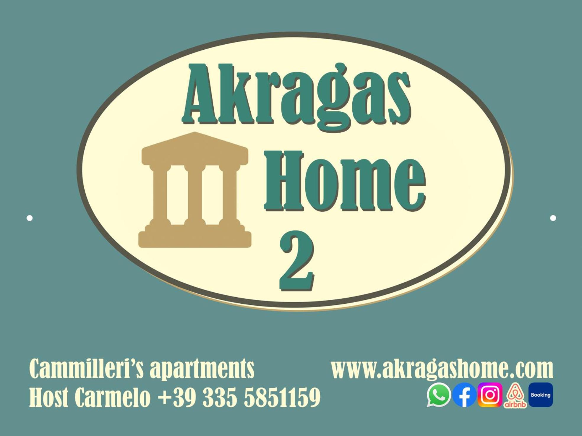 2 Apartments - Akragas Home 1 & 2 On Via Atenea City Center With View Agrigento Exterior photo